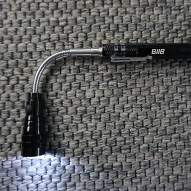 Teleskopmagnet mit Lampe